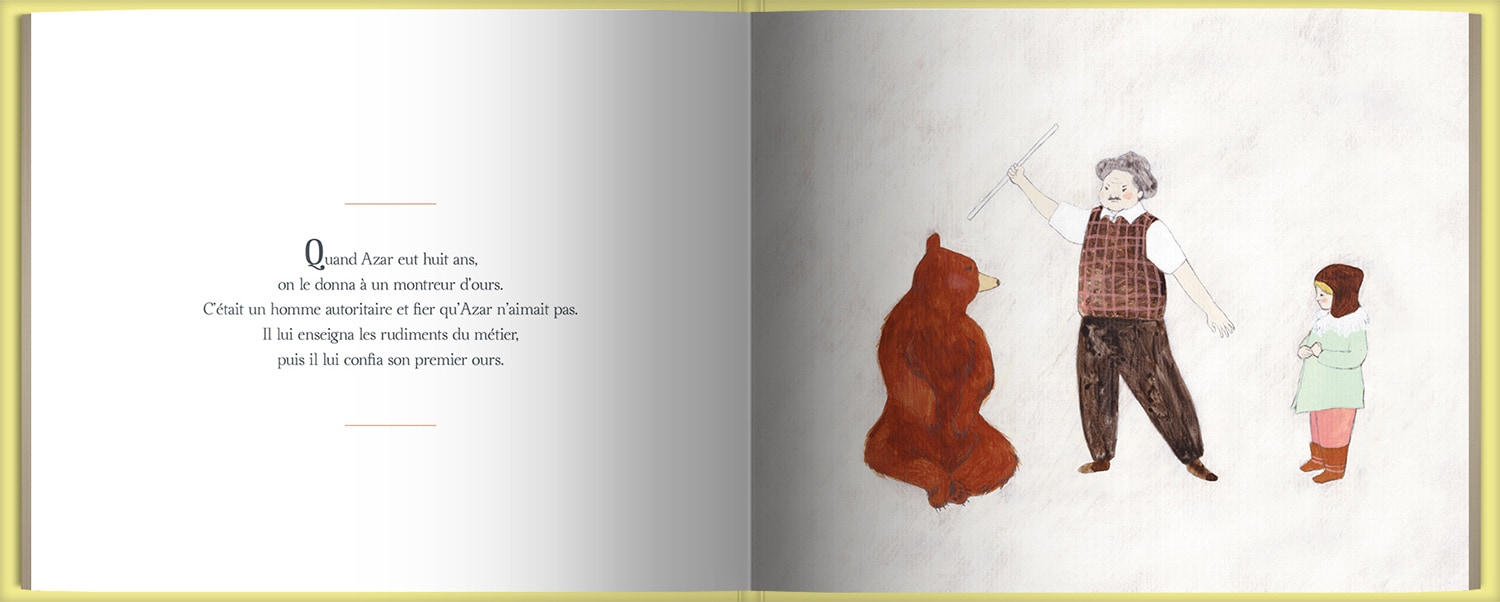 Page intérieure du livre Le fils de l’ours