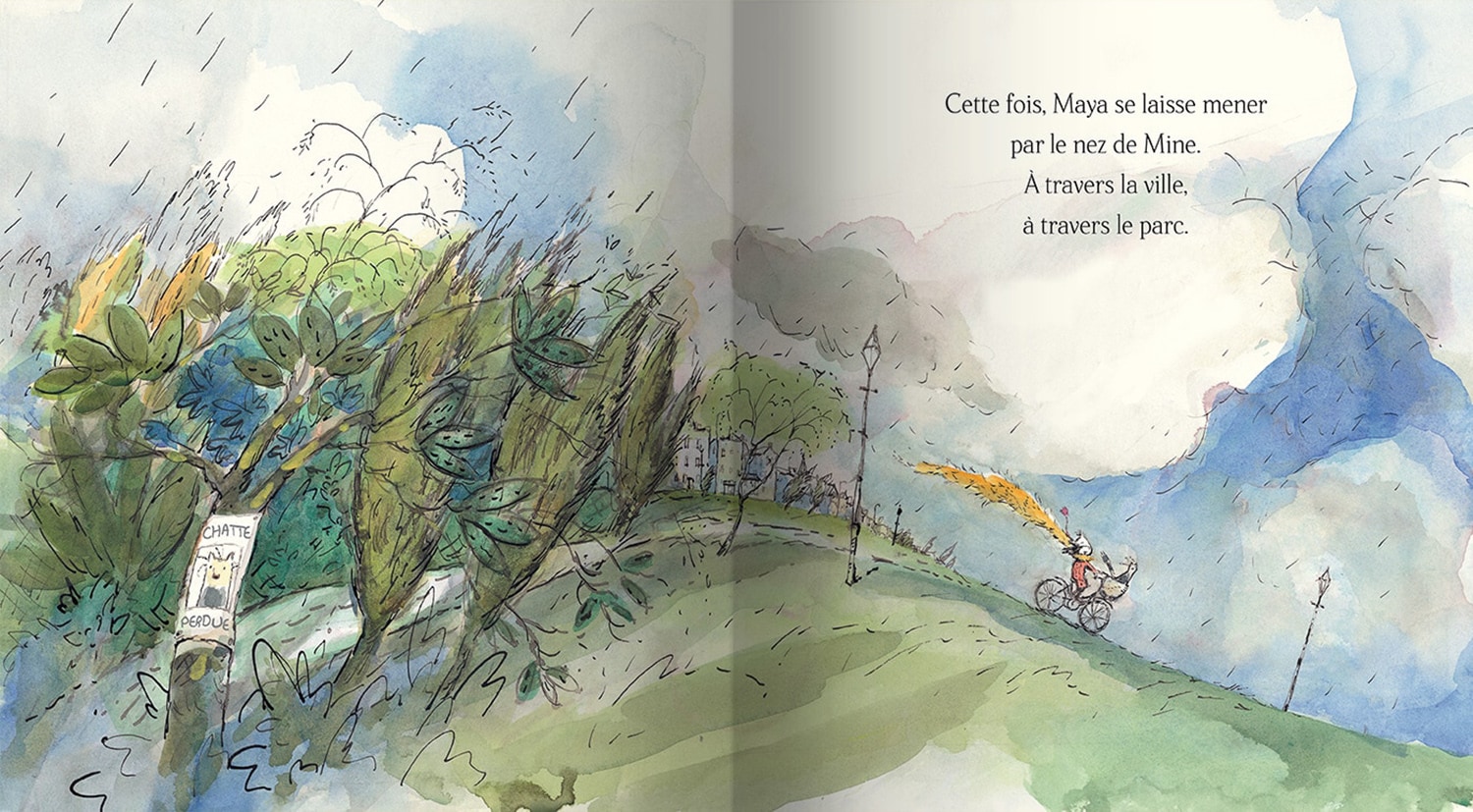 Page intérieure du livre Maya & Mine