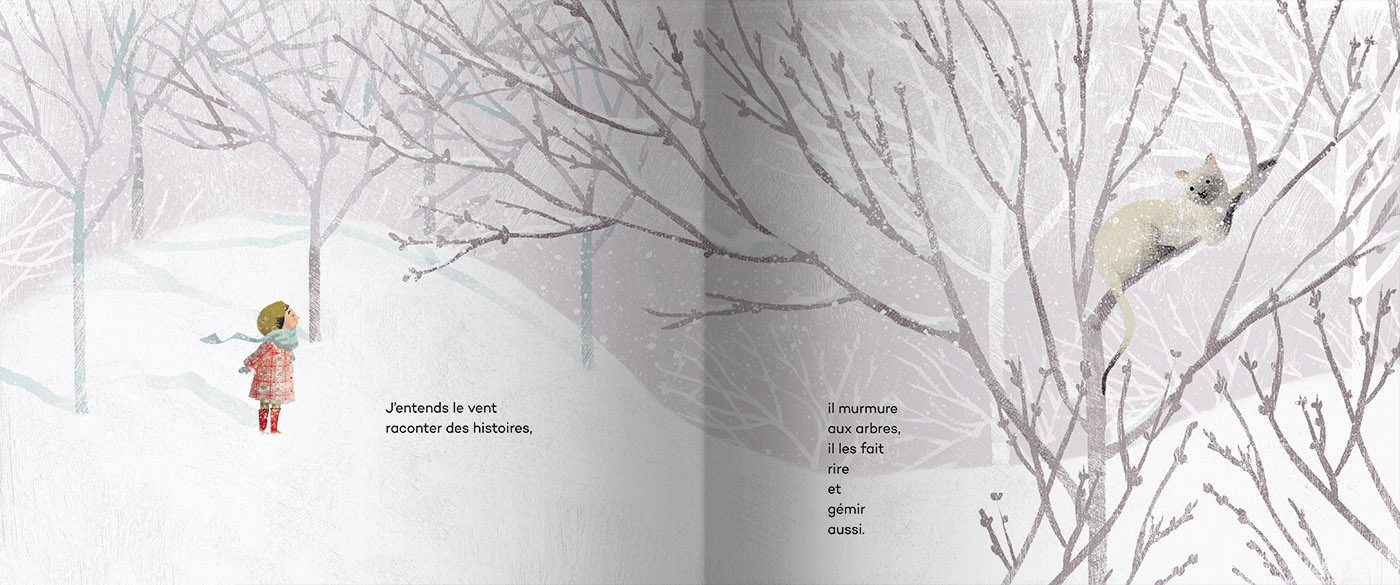 Page intérieure du livre J’ai trouvé l’espoir dans un cerisier
