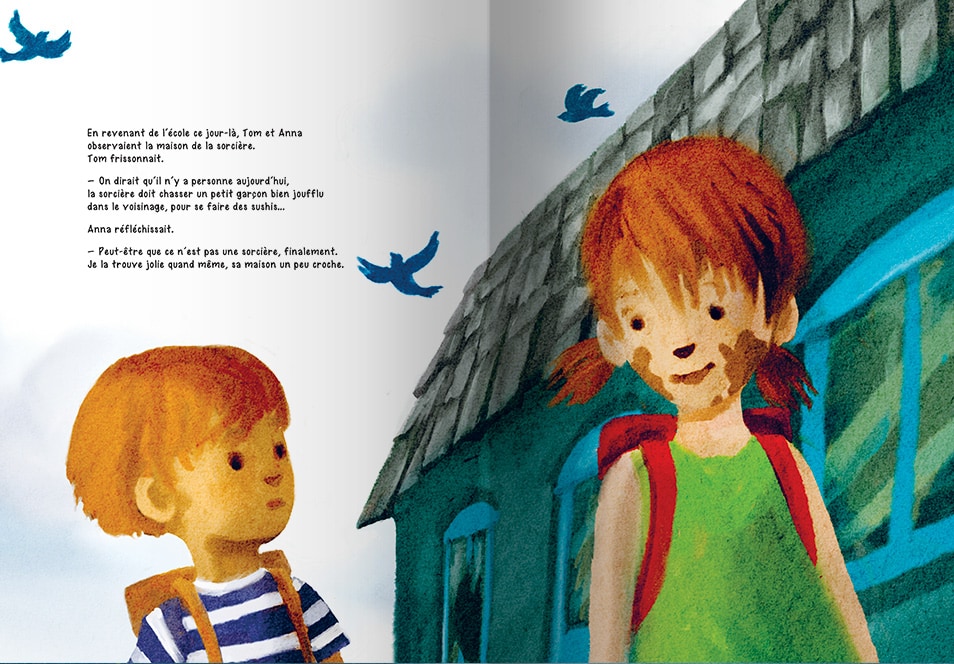 Page intérieure du livre La belle petite monstre