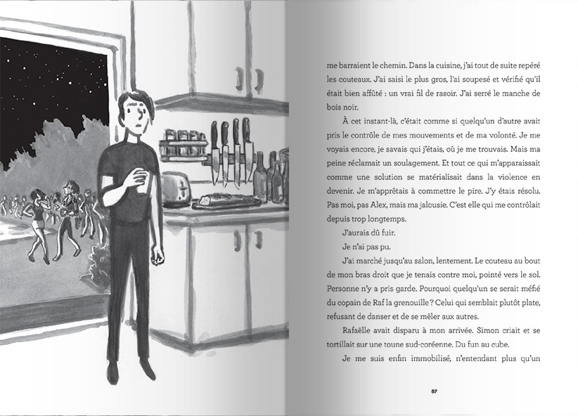 Page intérieure du livre La truite