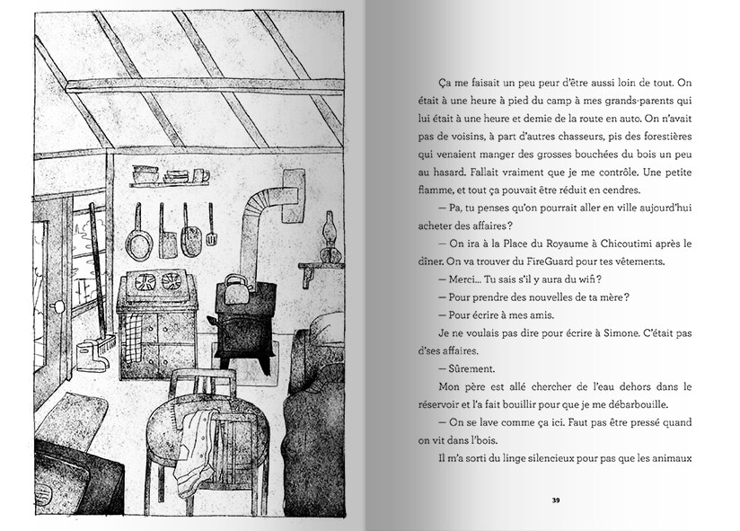 Page intérieure du livre LAISSEZ BRÛLER LAURIER ROSE