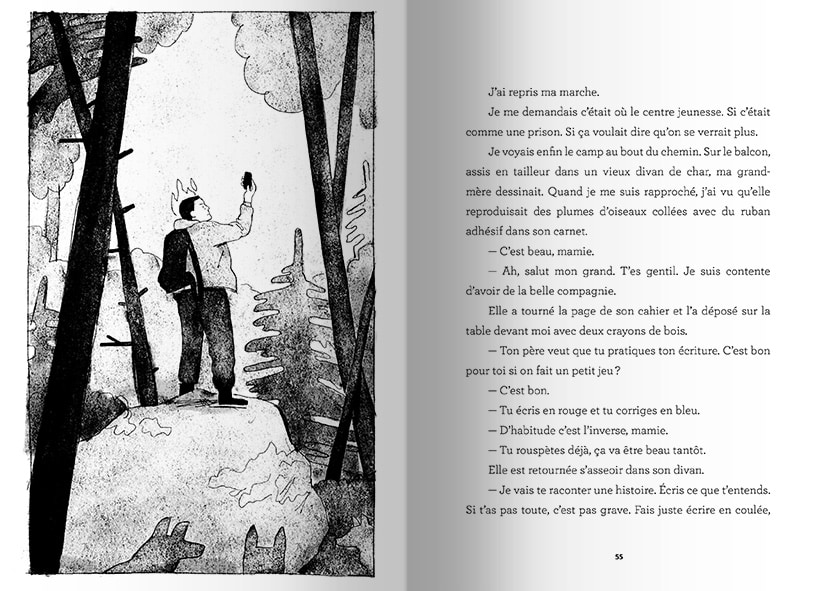 Page intérieure du livre LAISSEZ BRÛLER LAURIER ROSE